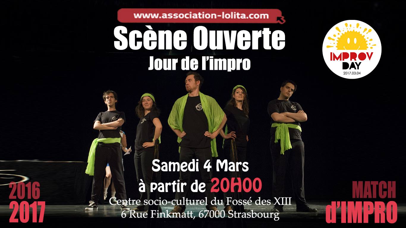 Jour de l’impro : scène ouverte