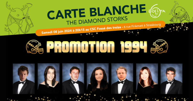 Spectacle d’improvisation – carte blanche : Promotion 1994